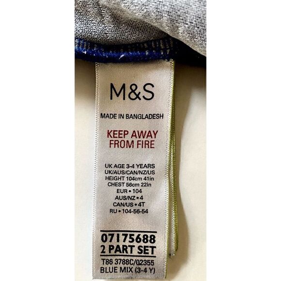 Kids Soft Warm Dinosaur Sweatshirt Size 3-4 - Picture 7 of 7